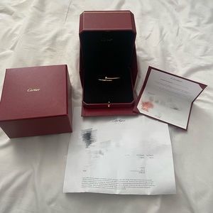 Cartier juste un clou bracelet, small model size 16